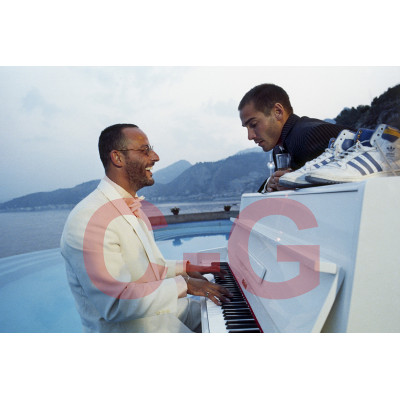 Jean Reno et Jean-Marc Barr - Le grand bleu 1988 Jean Reno et Jean-Marc Barr - Le grand bleu 1988