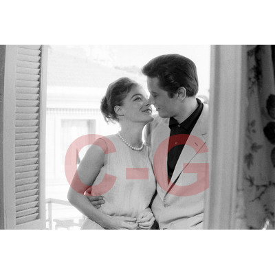Romy Schneider et Alain Delon 1962 Romy Schneider et Alain Delon 1962