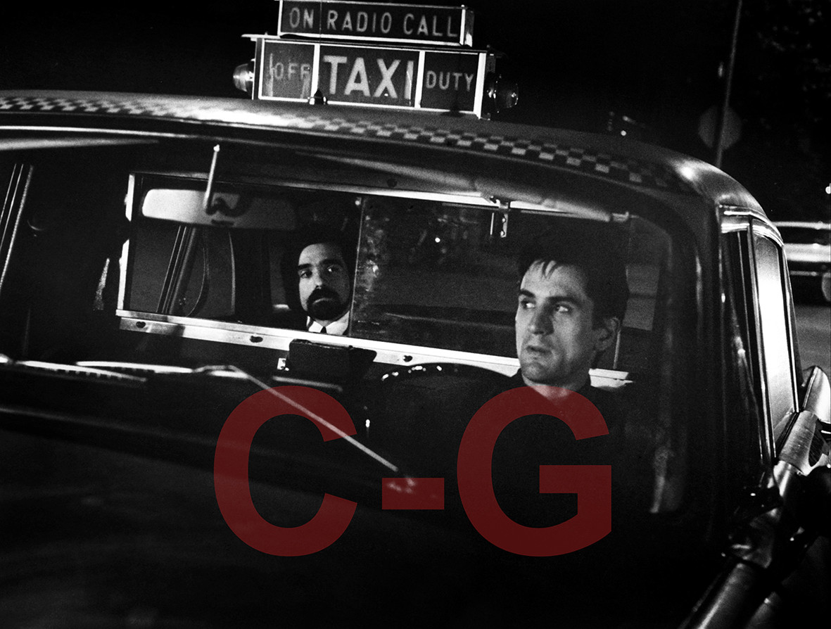 Martin Scorsese et Robert de Niro - Taxi driver 1976 Martin Scorsese et Robert de Niro - Taxi driver 1976