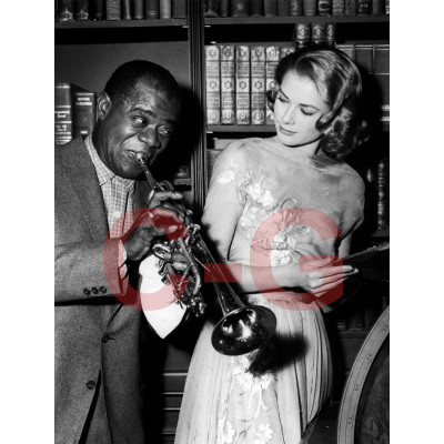 Grace Kelly et Louis Armstrong - Haute société 1956 Grace Kelly et Louis Armstrong - Haute société 1956