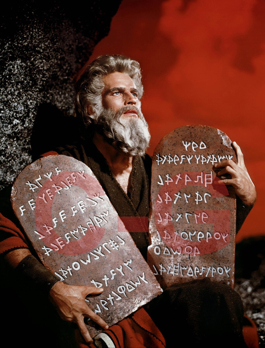 Charlton Heston - Les dix commandements 1956 Charlton Heston - Les dix commandements 1956