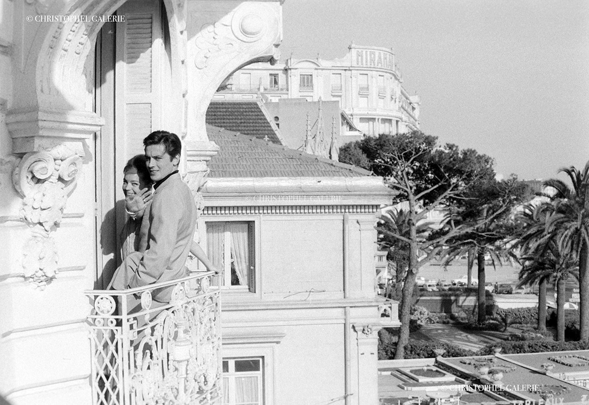 Romy Schneider et Alain Delon 1962 Romy Schneider et Alain Delon 1962