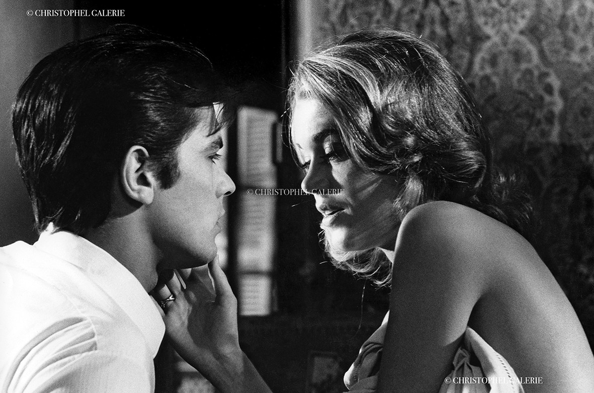 Alain Delon et Jane Fonda - Les félins 1964 Alain Delon et Jane Fonda - Les félins 1964